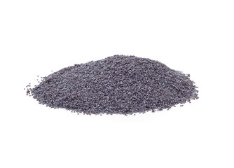 Heap of poppy seeds.