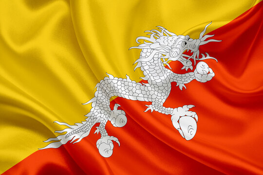 national flag of Bhutan