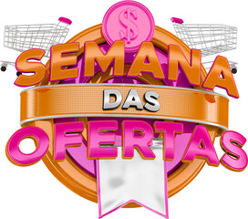 SELO 3D PARA COMPOSIÇÃO FESTA JUNINA