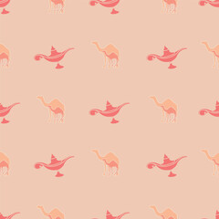 Peace fuzz, apricot colours natural colour ,seamless pattern ,prints background