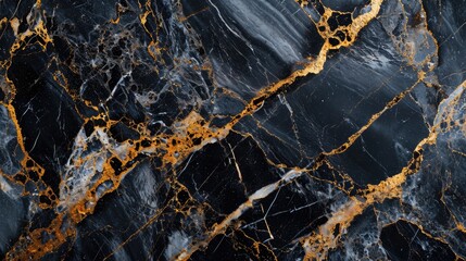 Black marble texture. Marble background