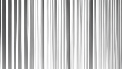 Dark White curtains texture background, wave lines background