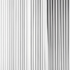 Dark White curtains texture background, wave lines background