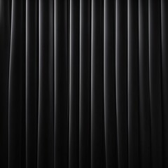 Dark Black curtains texture background, wave lines background