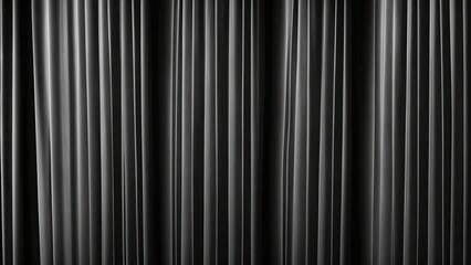 Dark Gray curtains texture background, wave lines background