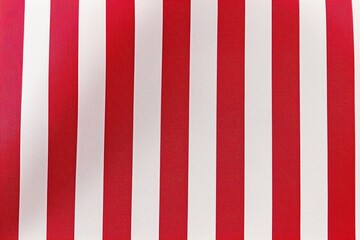 Fototapeta premium Red and white fabric texture background
