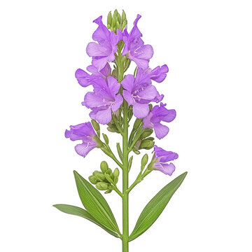 Isolated Matthiola Incana - Nature’s Elegance in High Resolution On transparent background PNG file