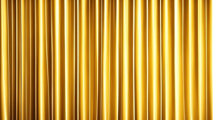 Obraz premium Dark Yellow curtains texture background, wave lines background