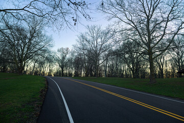 Fototapeta premium Up Around the Bend