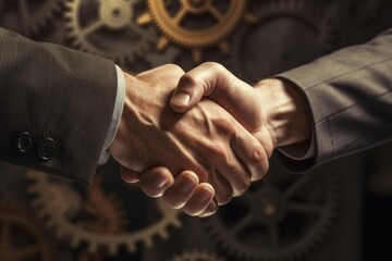 Unified Strength: A Symbol of Collaborative Business Endeavors