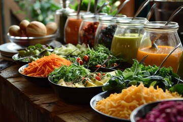 Harvest Harmony: Vibrant Table of Veggie Delights