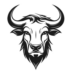 illustration of a buffalo head silhouette 