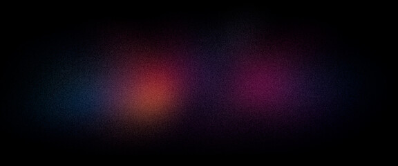 Dark orange pink red green ultrawide gradient grainy premium background. Perfect for design, banner, wallpaper, template, art, creative projects, desktop. Exclusive quality, vintage style of the 80s
