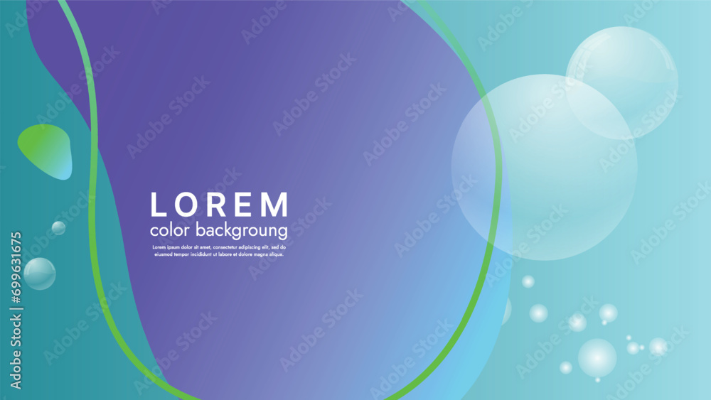 Aufkleber this abstract illustration features a modern and colorful design that impresses with geometric shape