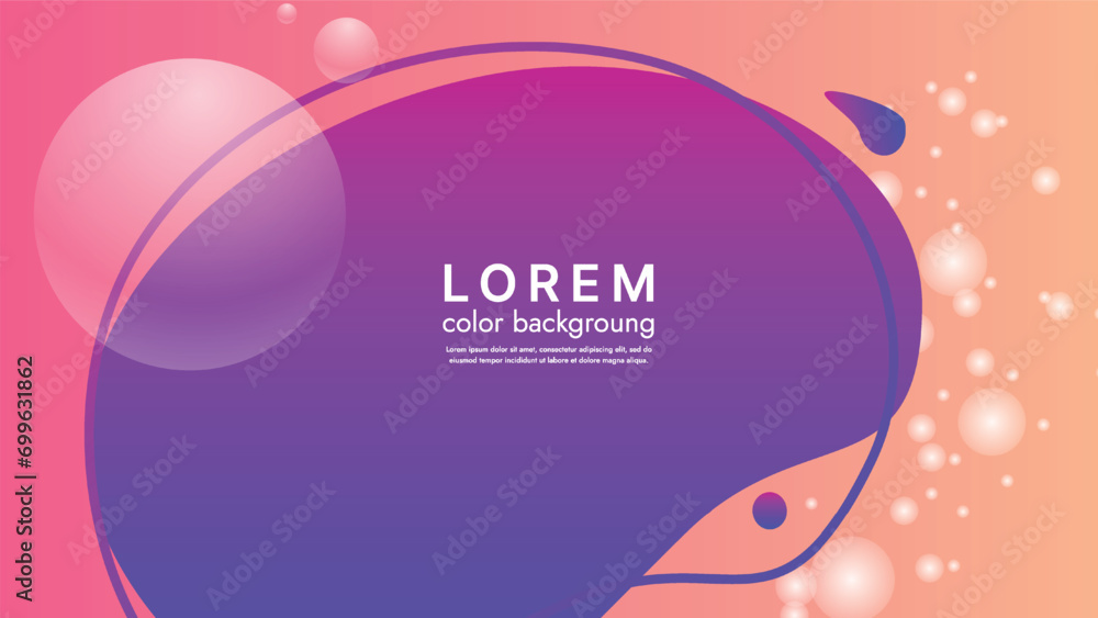 Aufkleber this abstract illustration features a modern and colorful design that impresses with geometric shape