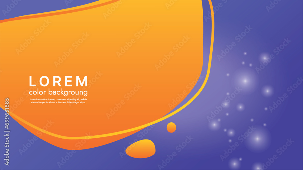 Fototapete this abstract illustration features a modern and colorful design that impresses with geometric shape