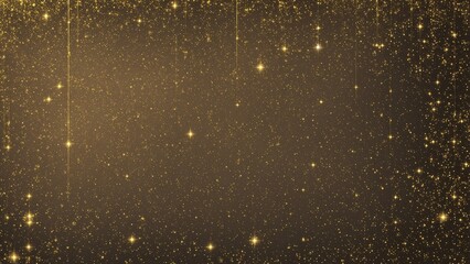 Obraz premium Black and Gold Foil Glitter Texture Background