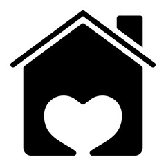 home glyph icon