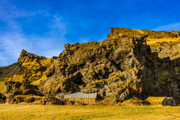 schöne Naturlandschaft in Island