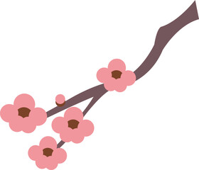 cherry blossom shape