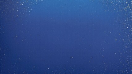 Fototapeta premium Blue and Gold Foil Glitter Texture Background