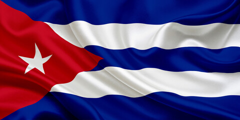 cuban national flag of cuba