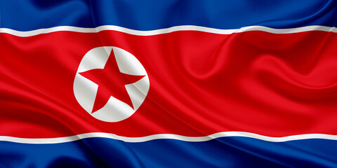 national flag of North Korea
