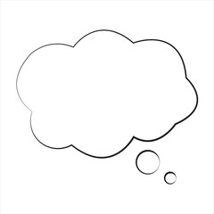 cloud vector icon for weather and technlogy icon