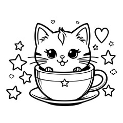 The Cat's Coffee and Relaxation Time