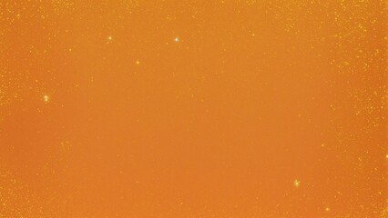 Orange and Gold Foil Glitter Texture Background