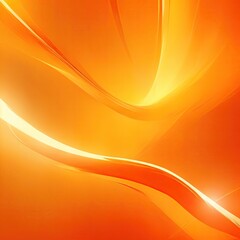 Fototapeta premium Abstract Orange background with dynamic light effect