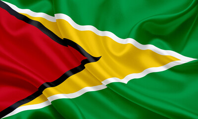 National flag of Guyana