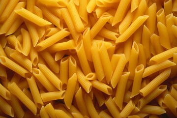 Background penne pasta texture