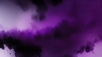 Black and purple watercolor texture background wallpaper