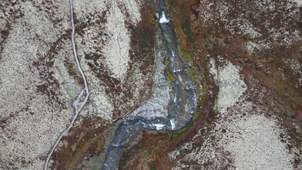 Tjønnbakkvegen norwegen landschaft tuntra steppe