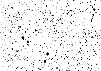 Ink blots Grunge urban background. Texture Vector. Dust overlay distress grain . Black paint splatter , dirty, poster for your design.