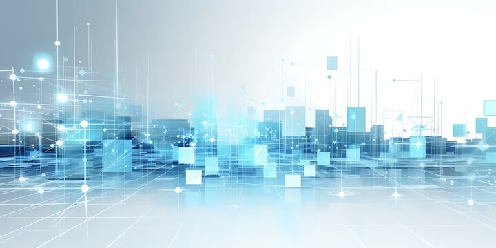 Abstract technology background. Global business and communication concept
