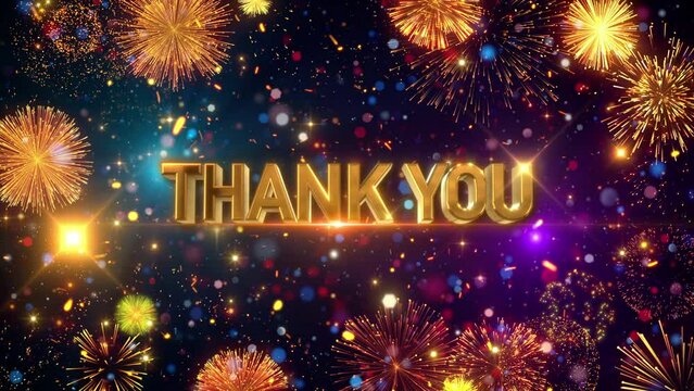 creative thank you for support text template