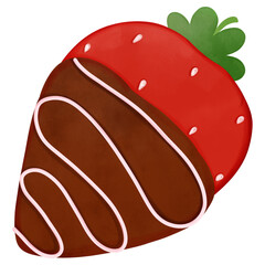 Strawberry sweet fruit for Valentine’s Day 