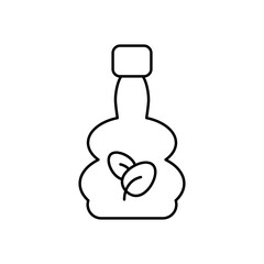 Ecology, Bottle, Icon, Green, Eco-friendly, Sustainable, Minimalist, Trendy, Nature, Recycle, Plastic-Free, Biodegradable, Environment, Conservation, Earthy, Organic, Symbolic, Symbol, Water, Leaf