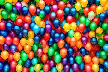 Fototapeta na wymiar colorful ballons background