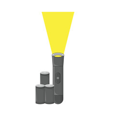 flashlight illustration