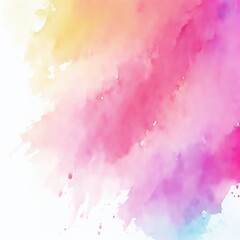 Colorful Bleeding Watercolor texture Background