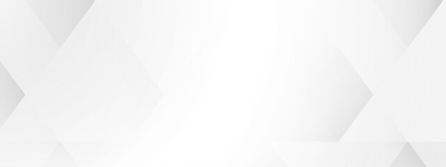 Obraz premium white and grey glossy abstract Geometric background 