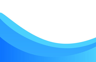 Abstract blue wave background