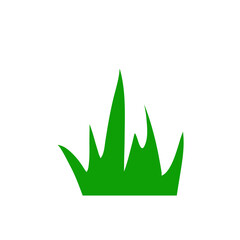 Simple Grass Vector Illustration