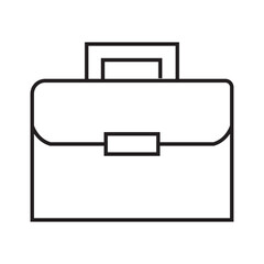 briefcase vector icon, Briefcase sign and symbol Design