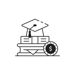Education loan, financial aid, student financing, tuition support, educational funding, loan assistance, academic loans, student loans, loan icon, college finance, learning investment, tuition icon