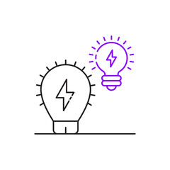 Idea icon, creative symbol, innovation concept, lightbulb emblem, imagination mark, design inspiration, brainstorming logo, visionary sign, inventive graphic, thought catalyst, conceptual icon,