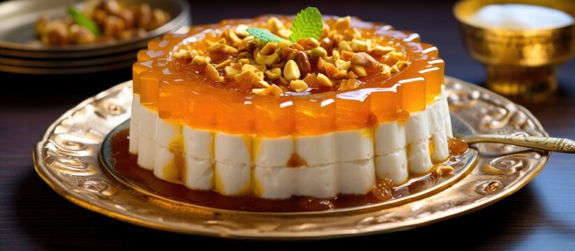 Turkish dessert, Ashura - a classic delight.